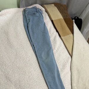 NOBO High Rise Skinny Jeans in Light Blue